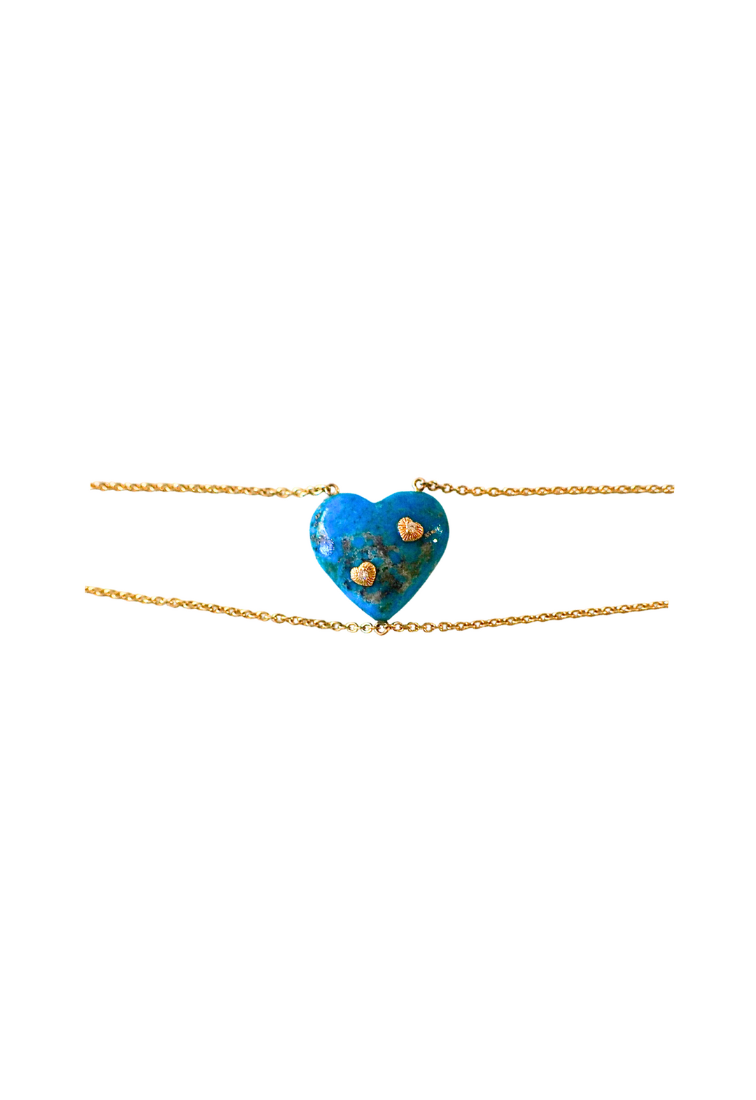 Bracelet Heart of Light – Turquoise & Diamonds