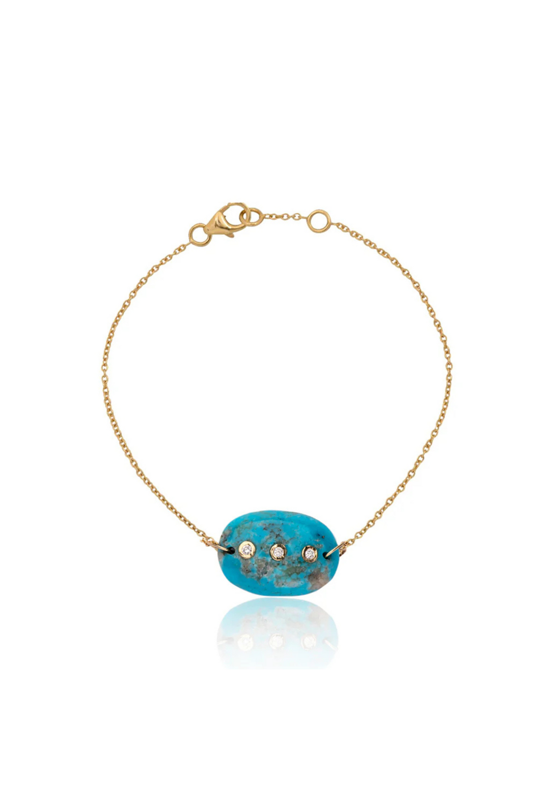 Bracelet Mystic Stone – Turquoise and Diamond