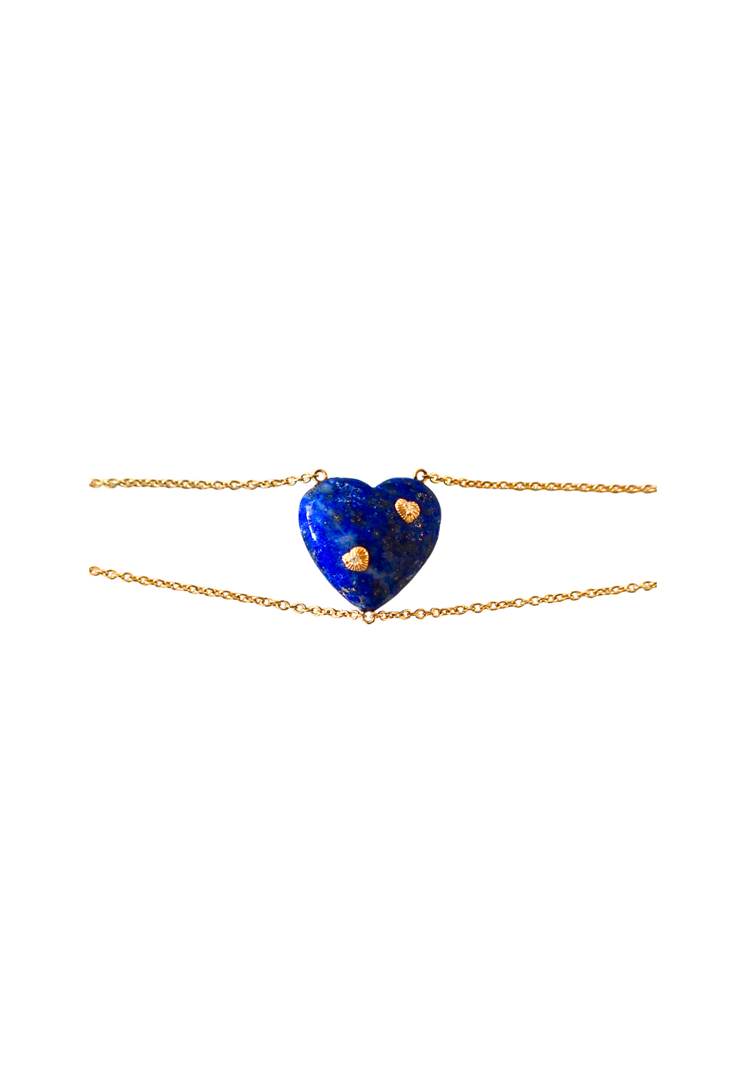 Bracelet Heart of Light – Lapis Lazuli & Diamonds