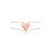Gold, Pink Opal & WhiteDiamonds Bracelet