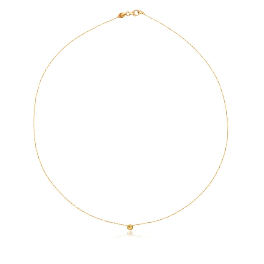 Mini Sun Diamond Necklace