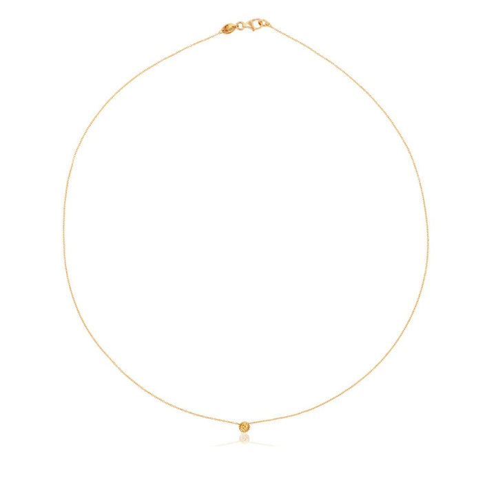 Mini Sun Diamond Necklace