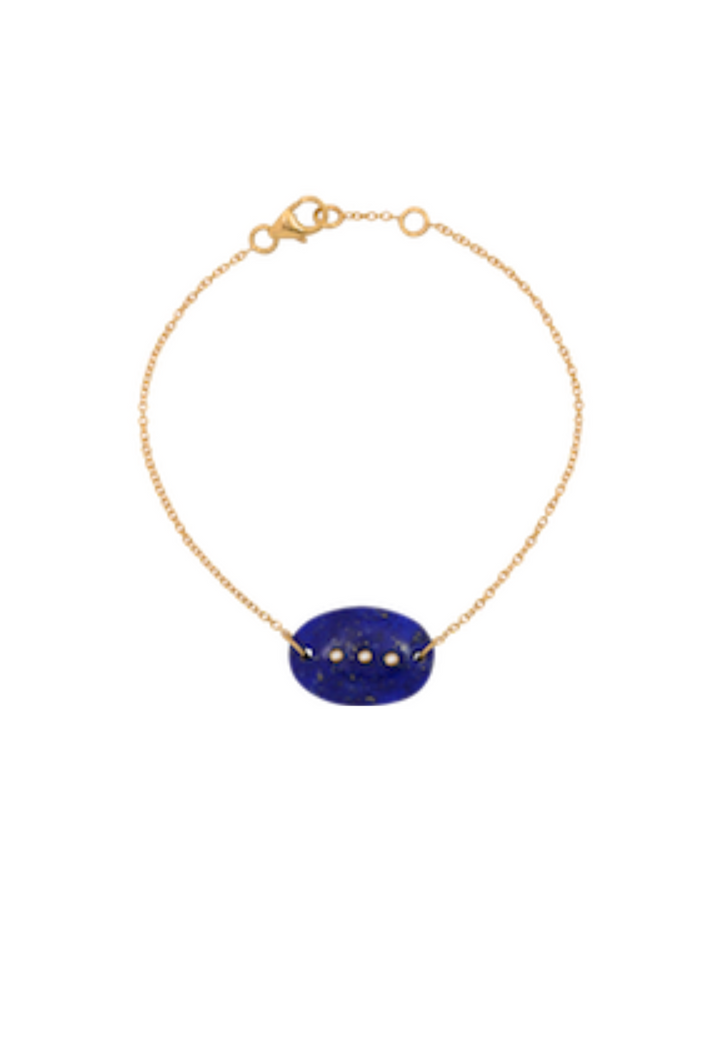 Pulsera Mystic Stone – Lapis lazuli y diamantes