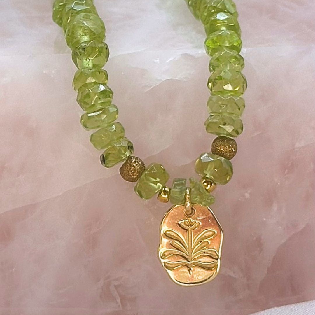 Collar Bloom Within de Peridoto