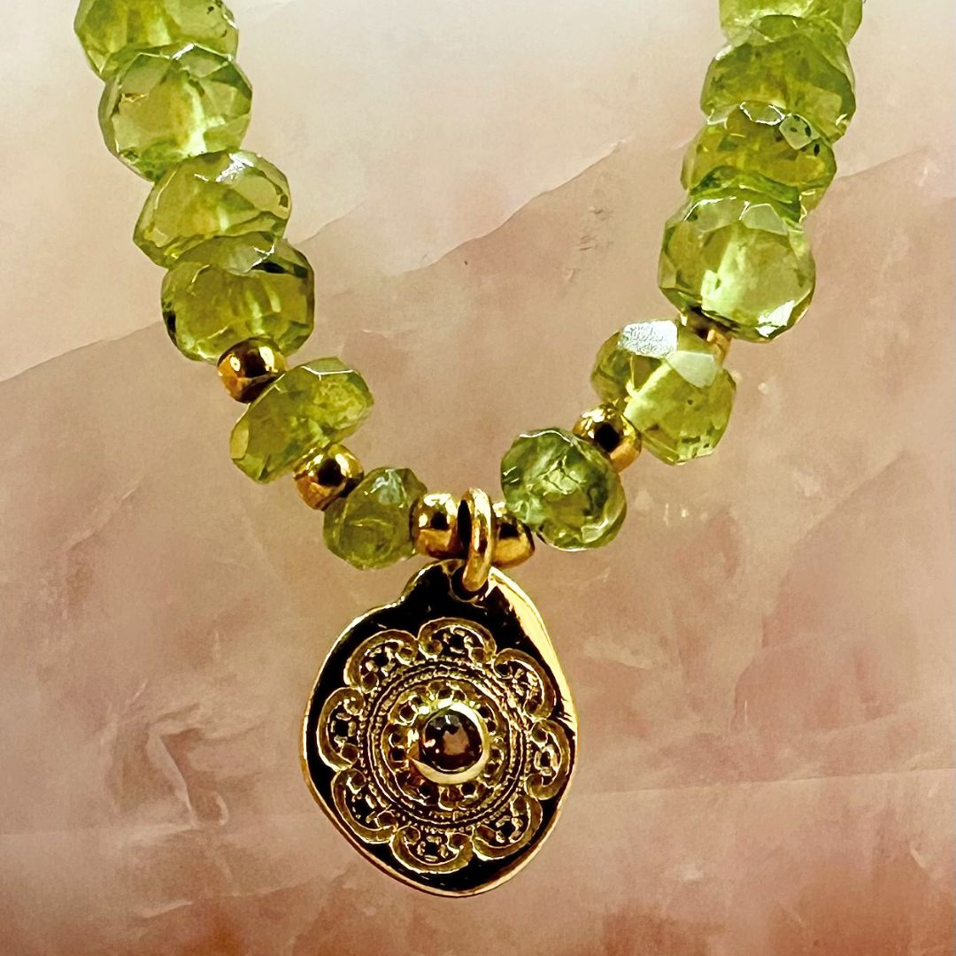 Green Oasis Peridot Necklace