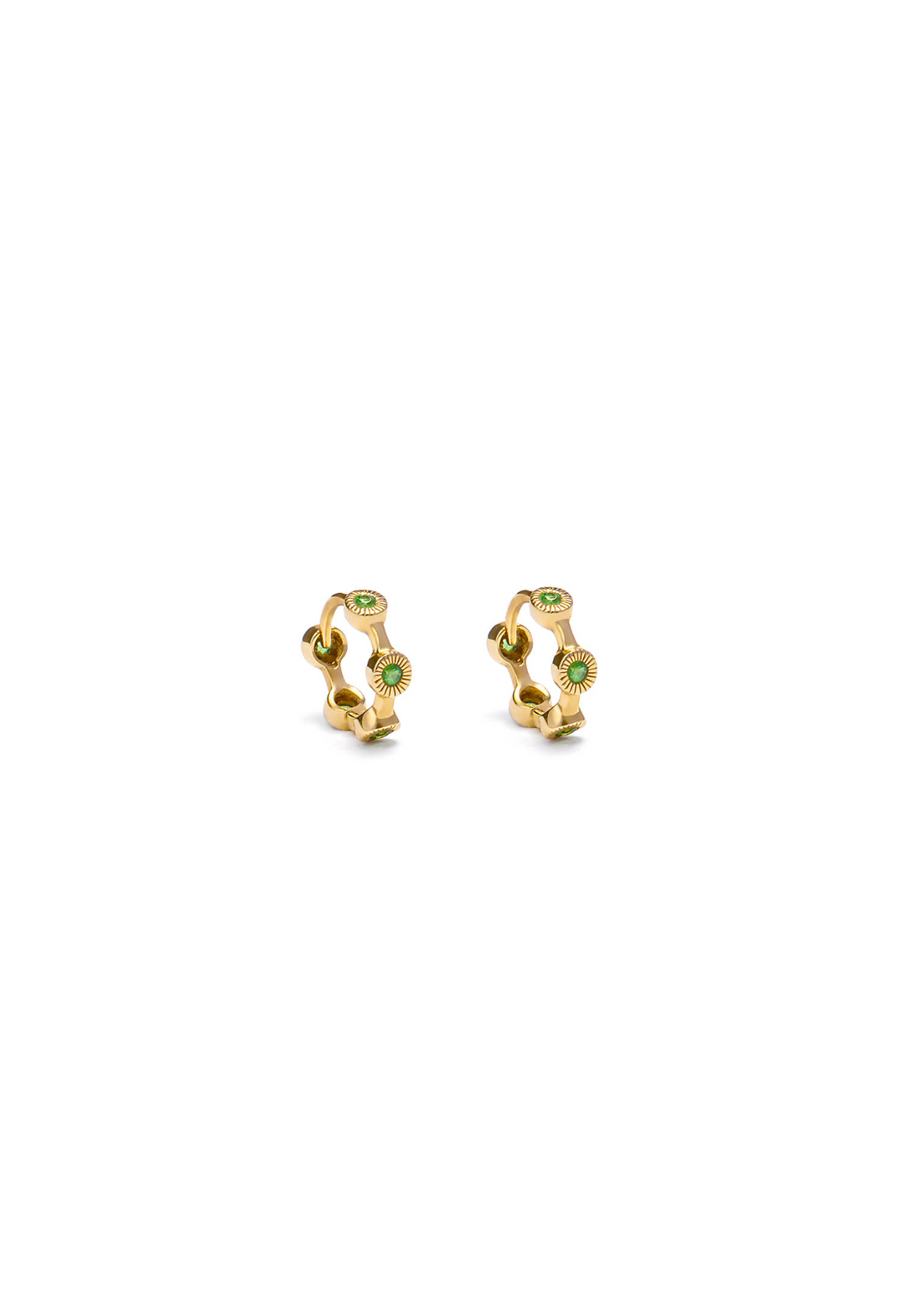 Aros Mini Sol – Tsavoritas 