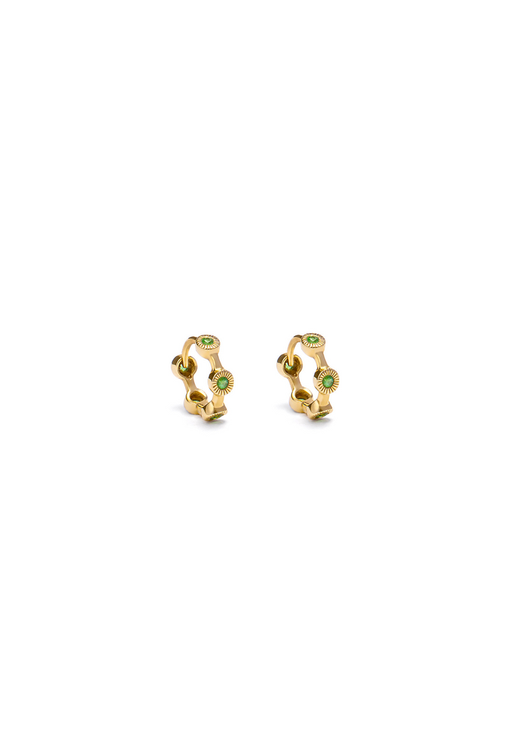 Aros Mini Sol – Tsavoritas 