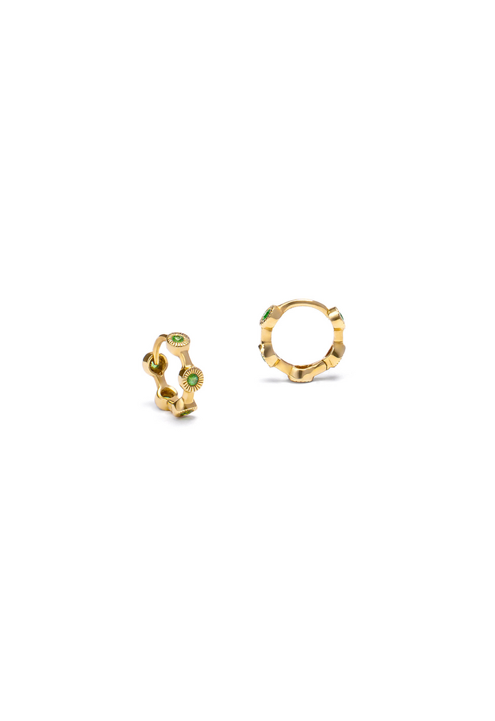 Aros Mini Sol – Tsavoritas 