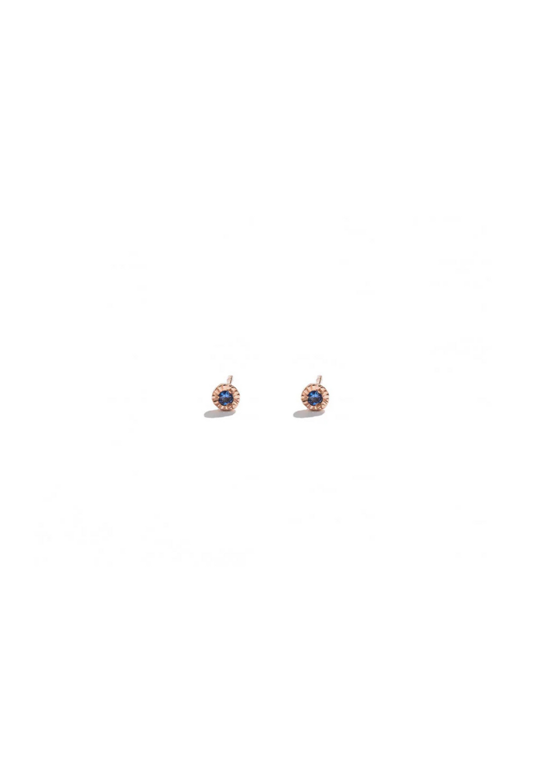 Pendientes Mini Sun – Zafiro 