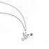 Silver & Sapphires Peace keeper Necklace