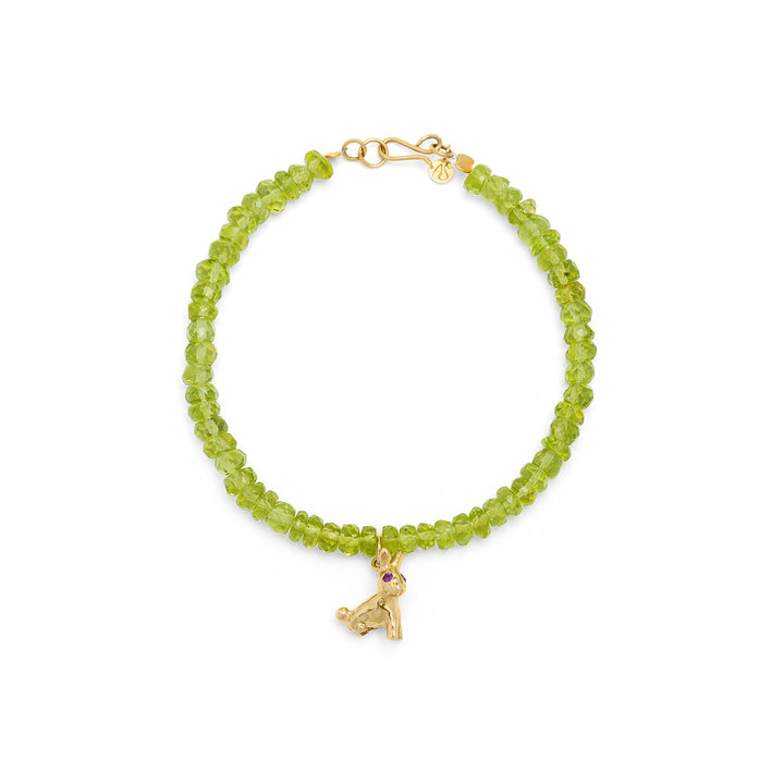 Spring Spirit – Peridot & Amethyst Bracelet