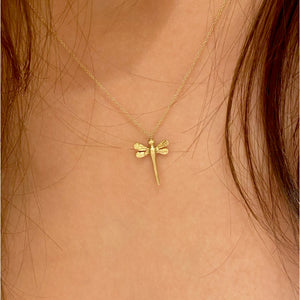 Blue Heaven Gold Necklace