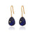 Lapis lazuli & Diamonds Origin Earring