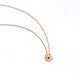 Daisy Gold & Ruby Necklace
