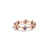 Rose or Yellow Gold & Sapphires 8 Suns Ring