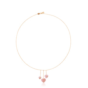Gold & Opalo  with diamond Amore Mio Necklace
