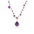 Amethysts & Diamonds Kling Necklace