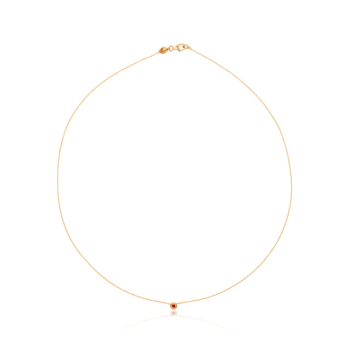 Necklace Mini Sun – Ruby